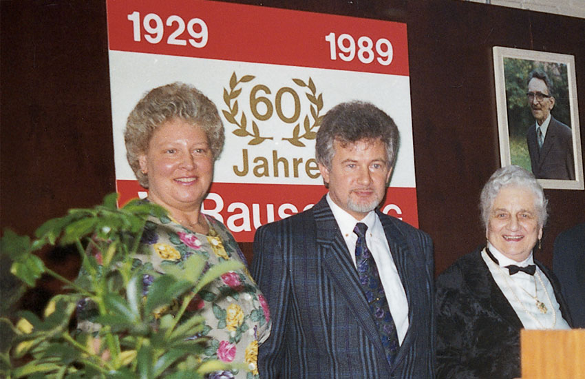 Foto der Gründungsgeschichte von W. Rausch